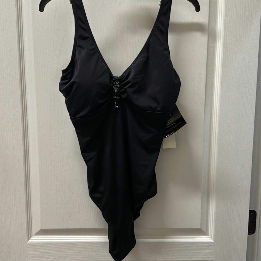 Black bathing suit